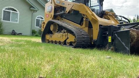 skid steer that won't tear up my lawn|skid steer for lawn.